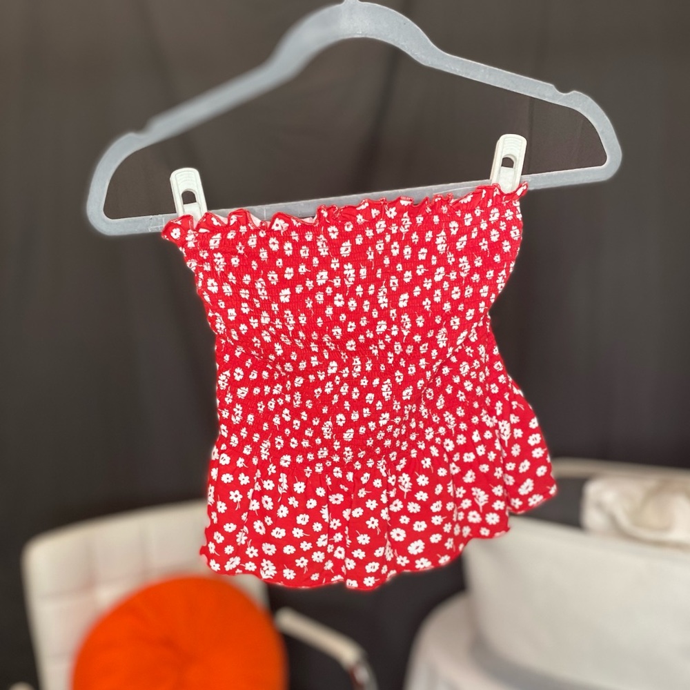 Tube Top Peplum